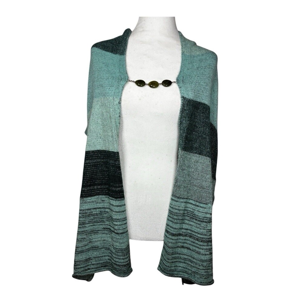 Bebe Y2K Beaded Knit Shawl/Wrap One Size